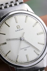 Image 4 of 1963 Omega Seamaster 30 - 135.007-63 - Rare Micro Brushed Dial - Manual Winding Cal. 286