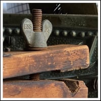 Image 3 of Vintage wooden clamp