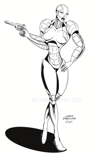 ASTRID | Nomad Star | Rebel Robot 11x17