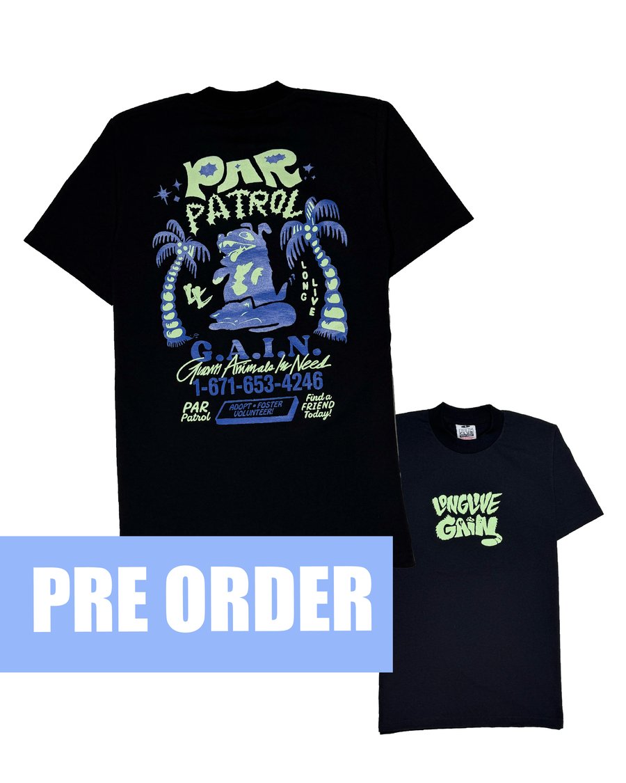 Image of PAR PATROL BLACK TEE