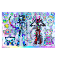 Image 1 of Creatures Sticker Sheet