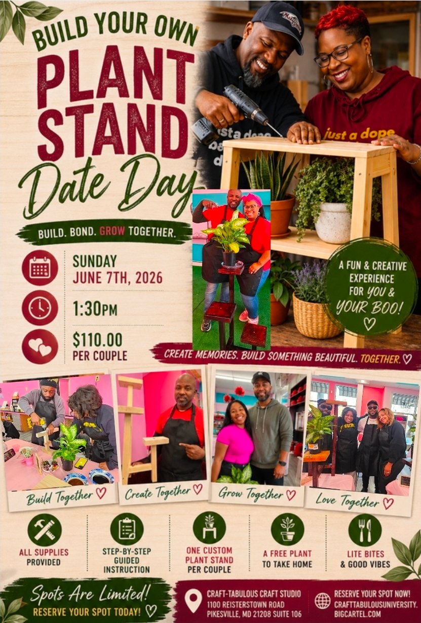 Image of Build your own plant stand Day Date@