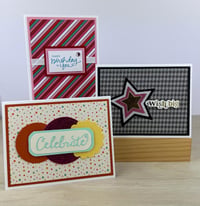 Image 5 of Birthday Card Making Kit for Adults to DIY 28 Handmade Greeting Cards, 2026 Quarterly Box