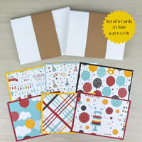 Image 13 of Birthday Card Making Kit for Adults to DIY 28 Handmade Greeting Cards, 2026 Quarterly Box