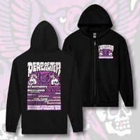 Official DOW 2026 Festival Zip Up Hoodie Design • PURPLE