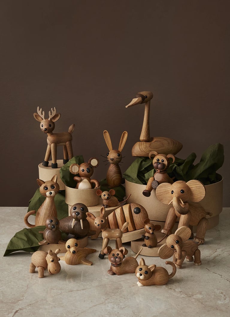 FIGURINE EN BOIS FAON - SPRING COPENHAGEN Image 6