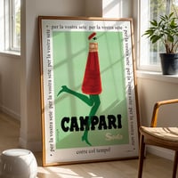 Image 1 of Campari Soda – Vintage Italian Aperitif Poster