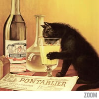 Image 7 of Absinthe Bourgeois Vintage French Advertising Poster