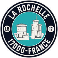 Image 1 of Sticker "LR17Ocean - La Rochelle" - 6x6cm