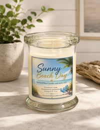 8 oz Sunny Beach Day Candle 