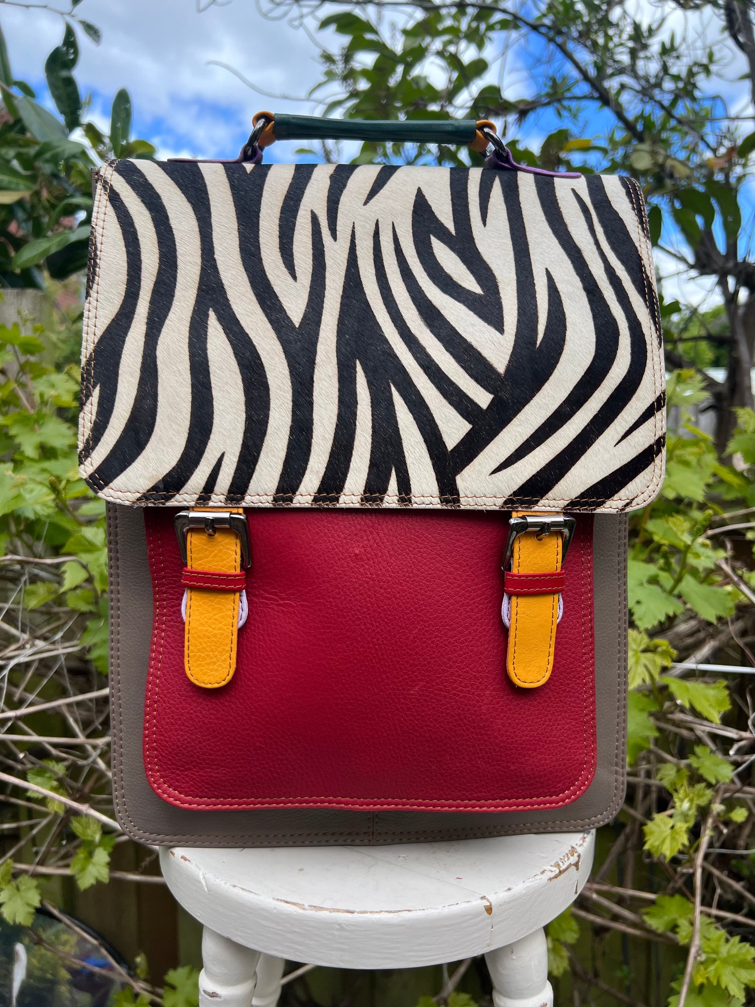 Image of Large convertible satchel #10