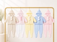 Pom Pom Knit Baby Set