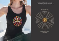 Ladies Tank Vest - Black