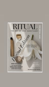 Image 1 of Digital Ritual Magazine Experience — The art of Self Sanctuary 
