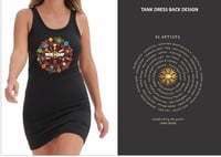 Ladies Tank Dress - Black