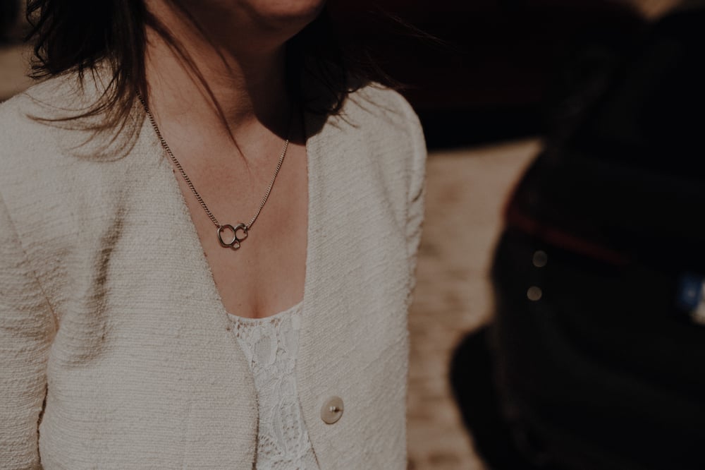 Image of MINI TRI-O NECKLACE