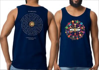 Adult Navy Blue  Unisex Vest