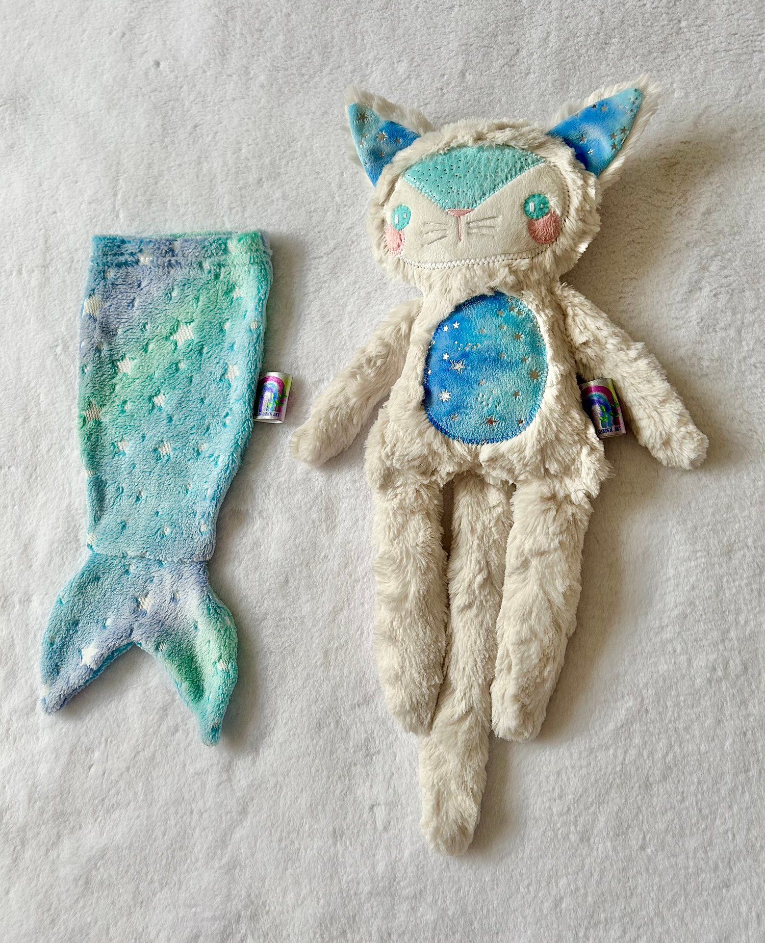 Image of OOAK SeaStar the Celestial Purrmaid (20 inches)