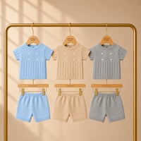Knit Texture Short Set