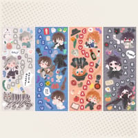 [PHI] Lineless Chibi Sticker Sheet