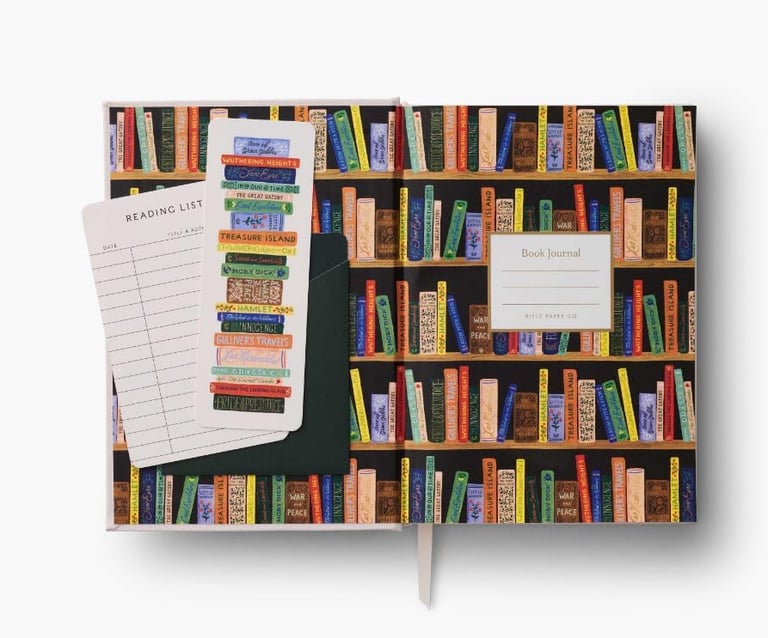 CARNET DE LECTURE BOOK CLUB - RIFLE PAPER CO. Image 3