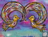 "Wave Wings..."  Steve McCracken original deep edge canvas...