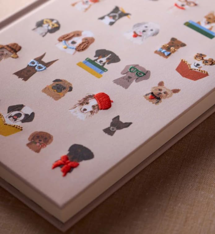 CARNET BRODÉ CHATS OU CHIENS - RIFLE PAPER CO. (DEUX MODÈLES) Image 8