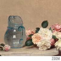 Image 4 of “Les Roses” by Henri Fantin-Latour – Vintage Floral Still Life Print