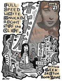 FULL SPEED sketchbook comic'zine #1