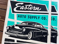Image 2 of Eastern Auto Supply Linocut Print Set FREE SHIPPING