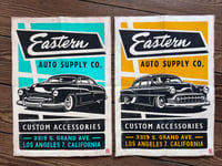 Image 1 of Eastern Auto Supply Linocut Print Set FREE SHIPPING