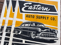 Image 3 of Eastern Auto Supply Linocut Print Set FREE SHIPPING