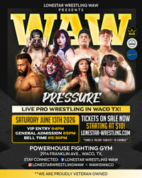 WAW: Pressure General Admission Ticket