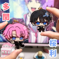 Image 5 of F/ACE keychains + stickers Tamon's B-side / Tamon