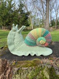 Sage and Aqua Giant Snail