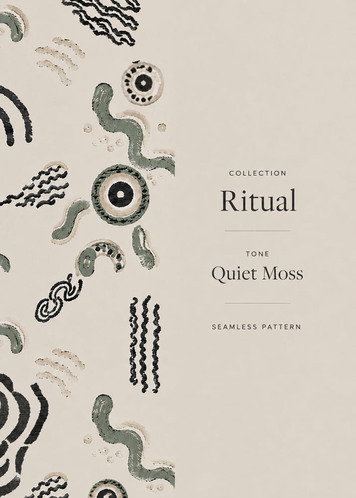 Image of Pattern Design - Ritual - Quiet Moss