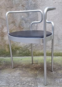 Image 5 of Paire de fauteuils en aluminium par Henning Larsen