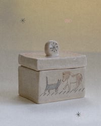 Image 1 of Pony, cat, and butterfly trinket