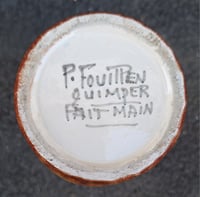 Image 5 of Vase en céramique Paul Fouillen Quimper
