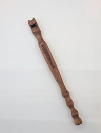 Image 3 of Oven Rack Jack- Hardwood, Cat Design
