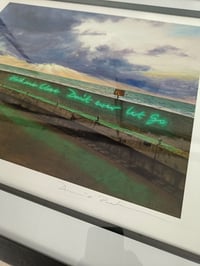 Image 3 of framed HOLD ME CLOSE, DON'T EVER LET GO 5 (ltd edition giclée print)
