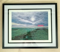 Image 1 of framed MY ARMS ARE OPEN, I AWAIT YOUR RETURN (ltd edition giclée print)