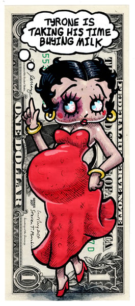 Image of Real Dollar Original. Banged Up Betty.