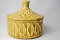 Image 1 of Vintage McCoy Ceramic Jar w/Lid