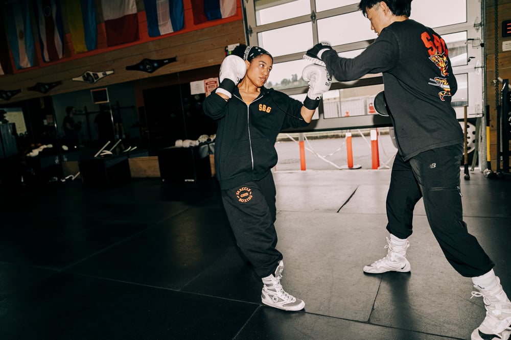 Black Zip Hoodie w/ SBG Logo