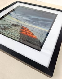 Image 2 of framed UNDER A BRUISED AND LEADEN SKY (Artist's Proof)