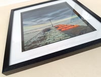 Image 3 of framed UNDER A BRUISED AND LEADEN SKY (Artist's Proof)