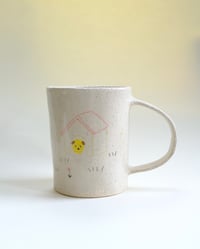 Image 1 of Little dog in his house, angel, butterfly cup