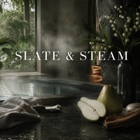 Image 3 of Slate & Steam Extrait — Green. Mineral. Spa. Soft Woods.