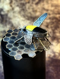 Image 3 of Honeycomb Pendant/Brooch